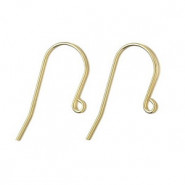 Stainless steel Earwire 13x28mm - Gold